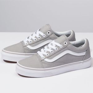 Vans Old Skool Grey (Drizzle/True White)